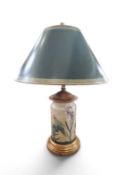 Table lamp.
