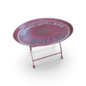 Toleware style occasional table.