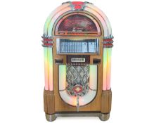 Rock Ola juke box.