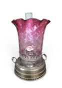 Oil lamp.