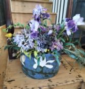 Cauldron jardiniere.