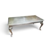 Giltwood coffee table.