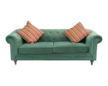 Chesterfield sofa.