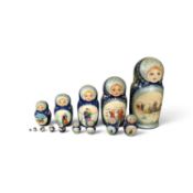 Russian doll set.