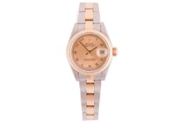 Rolex – Lady-Datejust Reference: 79173 (Case Back marked internally ‘2060’) Serial: P520717 Bezel: F