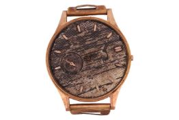 Leverette – An ‘18K’ Watch Case Reference: 540 Serial: 583 Bezel: Deficient Case Material: ‘18K’ (Cr