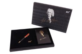 A presentation boxed Montblanc Johan Sebastian Bach limited edition ballpoint pen, 3119/8000 and bea