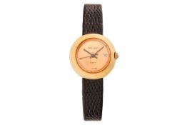 Maurice Guerdat - A Gold-Plated Wristwatch Reference: 20263 Bezel: Smooth Case Material: Gold-Plated