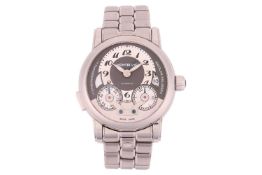 Montblanc - A Nicolas Rieussec Chronograph Reference: 7138 Serial: PB 249459 Bezel: Smooth Case Mate