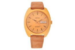 Garrard – A Gold-Plated Wristwatch Bezel: Smooth Case Material: Gold-Plated Case Diameter: Approxima