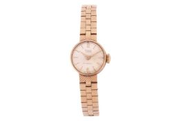 Rone – A 9ct Yellow Gold Dress Watch Reference: 66805 Serial: 383046 Year: Hallmarked Birmingham 196