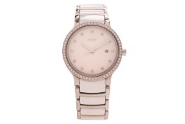 Rado – Centrix White Ceramic & Stainless Steel Wristwatch Reference: 111.0936.3 Serial: 14203635