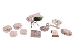 A contemporary Italian silver-plated novelty 