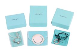 Tiffany & Co. - A group of silver items to include an Elsa Peretti for Tiffany 