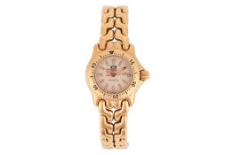 TAG Heuer – Sports Elegance Reference: S94.708M Bezel: Uni-Directional Case Material: Gold-Plated St