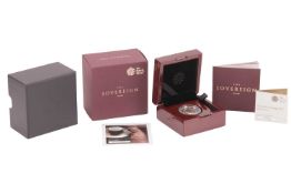 A 2017 Queen Elizabeth II Proof Half Sovereign, in original Royal Mint case of issue with paperwork,