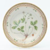 Speiseteller "Flora Danica", Royal Copenhagen. 
