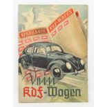 Werbebroschüre für den KdF-Wagen,
