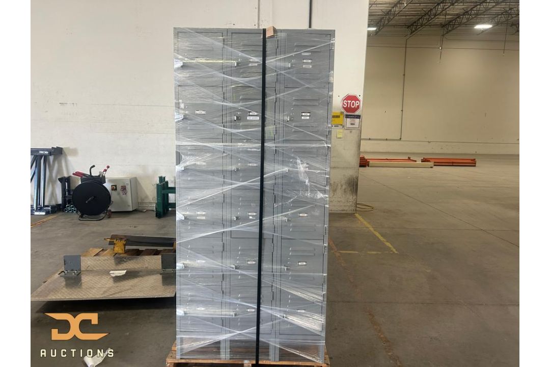 (4) Locker Sections | 36" x 12" x 78" | 18 door sections - Image 4 of 13