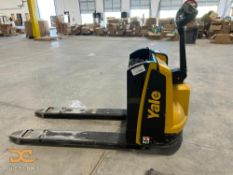 (1) Yale Electric Pallet Jack | Built in Charger
