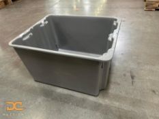 (272) Plastic Storage Totes | 24
