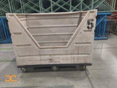 (1) Plastic Gondola Dumpsters