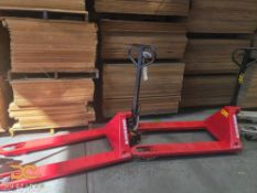 (2) Raymond Manual Pallet Jacks