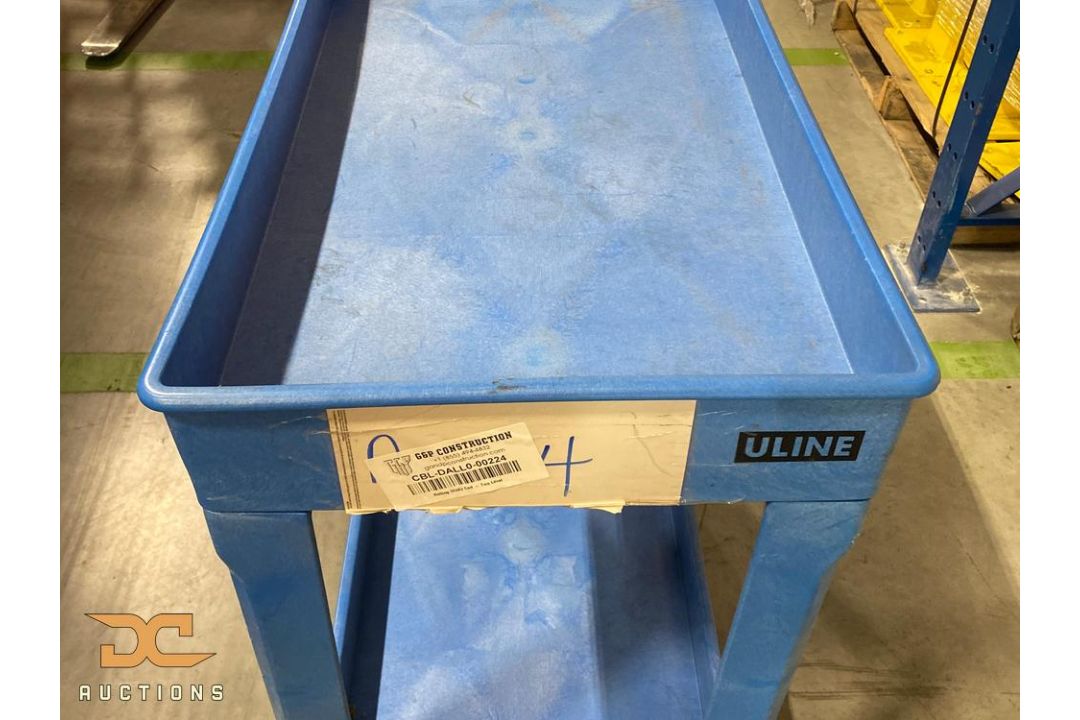(15) Uline Rolling Maintenance Carts | Two Level - Image 3 of 10