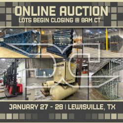 DFW Warehouse Equipment Auction Day 1