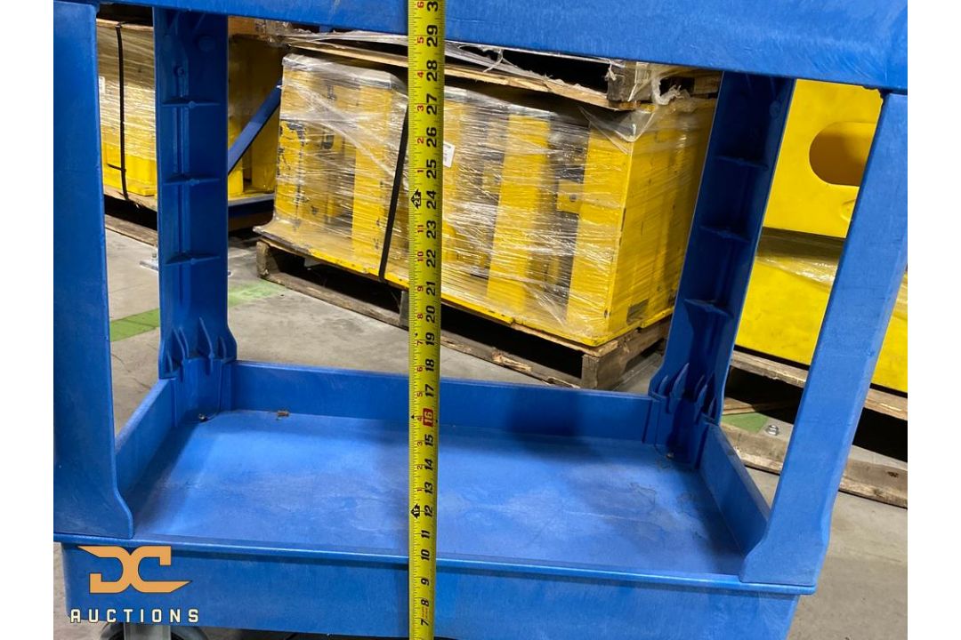 (15) Uline Rolling Maintenance Carts | Two Level - Image 10 of 10