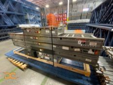 (5) TGW Powered Conveyor Bed | 10' | 14 Rollers