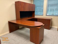 (7) U-Shaped Office Desk | Haworth | Model MKC762827