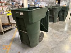 (6) Garbage Can With Lid
