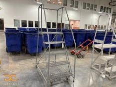 (1) Cotterman Rolling Step Ladder | 5 Steps