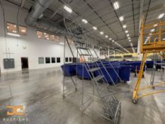 (1) Cotterman 10' Rolling Ladder / Stairs