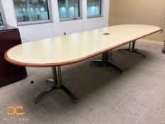 (1) Conference Table | Versteel | 12' x 48