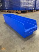 (240) Stackable Blue Storage Totes | 22