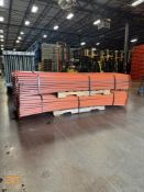 (90) Mecalux Rivet Shelving Beams | 96