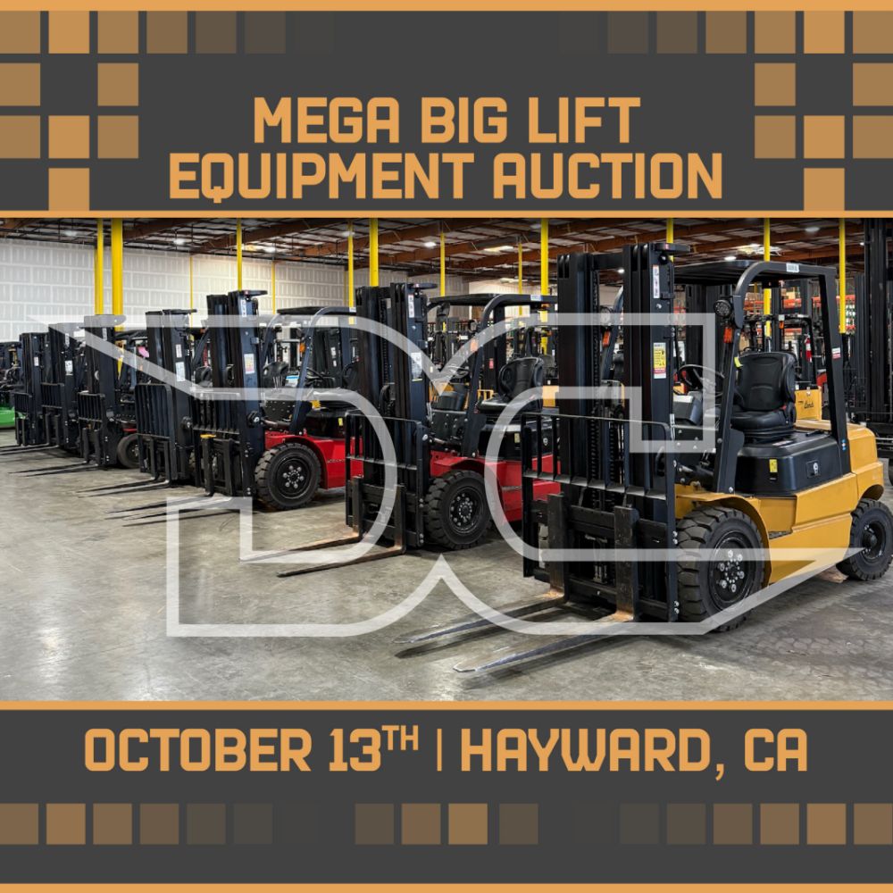Mega Big Lift Equipment Auction