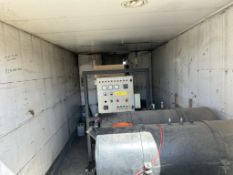 2004 100KVA Generator & Purkins Turbo Diesel 6 Cylinder Engine with Fuel Tanks 817 hours
