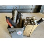Qty of Grease Guns & Grease Cartridges