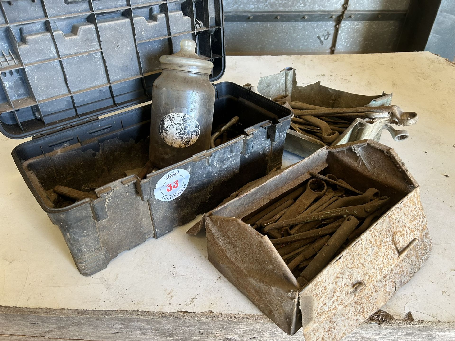 Qty of Sockets, Spanners & Misc Tools