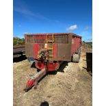 2013 Easterby 14T root crop Trailer