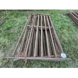 6 no 6ft steel sheep Hurdles