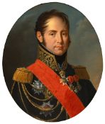 French School (19th century). Portrait of Joseph César Michault de Saint-Mars