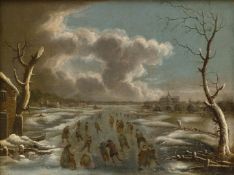 After Jan van de Capelle. Winter