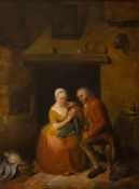 Dutch School (19th century). Interior scene.