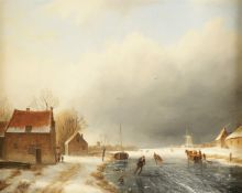 Dutch School (late 19th century). Winter