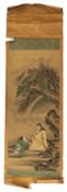 China, a scroll painting,