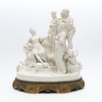 Samson Paris, wit porseleinen vormstuk, 19e eeuw;